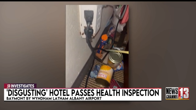 ‘Disgusting’ hotel passes county health inspection — WNYT NewsChannel 13 (Albany)
